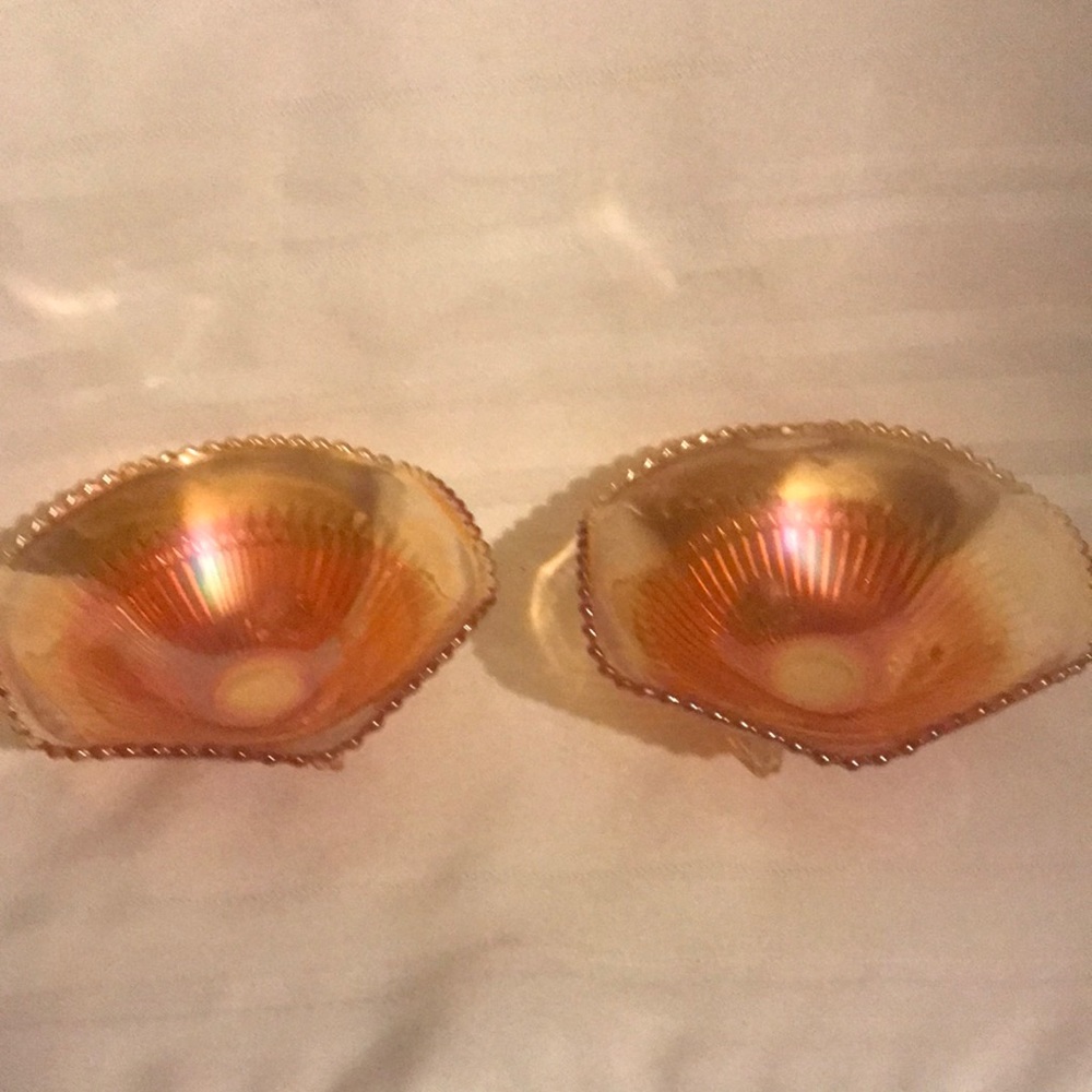 VINTAGE Carnival glass